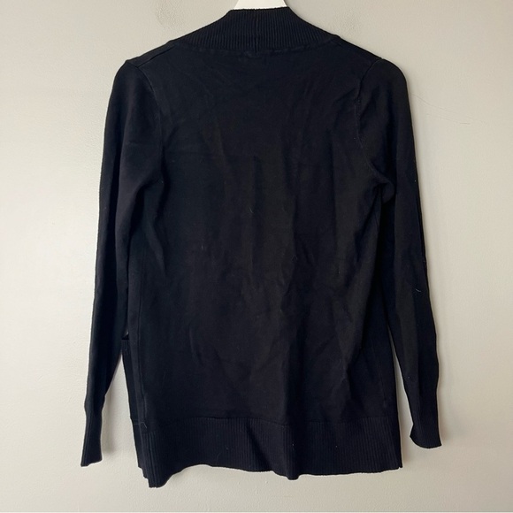 Cielo Open Front Black Cardigan Medium - Picture 2 of 6